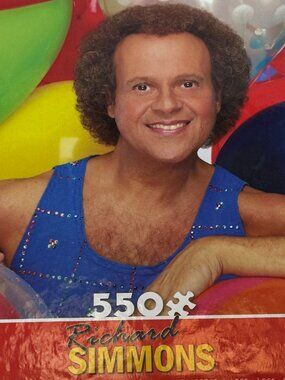 Richard Simmons 80’s 90’s Icon Jigsaw Puzzle with Poster No Missing Pieces